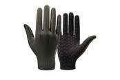 Akcesoria rowerowe - Rockbros Breathable Full Finger Cycling Gloves Size: XXL - Green - 8386824304459