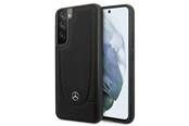 Telefon - Pokrowiec i etui - Mercedes Leather Urban Line Case for Samsung Galaxy S22+ - Black - 3666339043926
