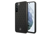 Telefon - Pokrowiec i etui - Mercedes Leather Stars Pattern Case for Samsung Galaxy S22+ - Black - 3666339044107