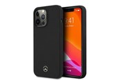 Telefon - Pokrowiec i etui - Mercedes Silicone Line MagSafe Case for iPhone 13 Pro / iPhone 13 - Black - 3666339060428