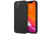 Telefon - Pokrowiec i etui - Mercedes AMG Leather Hot Stamped Case for iPhone 14 Plus - Black - 3666339071318