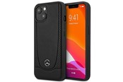Telefon - Pokrowiec i etui - Mercedes  Leather Urban Case for iPhone 14 Plus - Black - 3666339082673