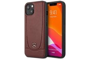 Telefon - Pokrowiec i etui - Mercedes Leather Urban Bengale Case for iPhone 14 Plus - Red - 3666339082758