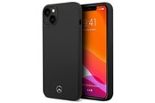 Telefon - Pokrowiec i etui - Mercedes Silicone Line MagSafe Case for iPhone 14 Plus - Black - 3666339083649