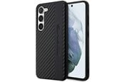 Telefon - Pokrowiec i etui - Mercedes AMG Carbon Stripe&Embossed Case for Samsung Galaxy S23 - Black - 3666339113094