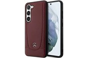 Telefon - Pokrowiec i etui - Mercedes Leather Urban Bengale Case for Samsung Galaxy S23 - Red - 3666339113421