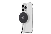 Telefon - Adapter i Ładowarka - Mercedes 15W MagSafe Inductive Charger - Black - 3666339146009