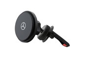 Telefon - Inne akcesoria - Mercedes Silver Stars MagSafe Magnetic Holder for Ventilation Grille - Black - 3666339146016