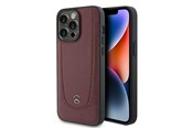Telefon - Pokrowiec i etui - Mercedes Leather Urban Bengale Case for iPhone 15 Pro - Red - 3666339171834