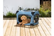 Psy - Dogman Milou Canvas Crate Blue Small 49.5x34.5x35cm - 375615