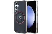 Telefon - Pokrowiec i etui - Mercedes Double Layer W Red MagSafe Case for Samsung Galaxy S24 - Black - 3666339246181