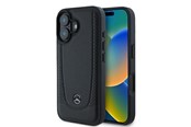 Telefon - Pokrowiec i etui - Mercedes Leather Urban Case for iPhone 16 Plus - Black - 3666339345815