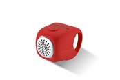 Akcesoria rowerowe - Rockbros CB1709RD electronic bicycle bell - red - CB1709RD