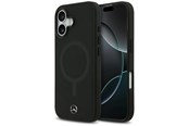 Telefon - Pokrowiec i etui - Mercedes Plain Smooth Leather MagSafe Case for iPhone 17 - Black - 3666339568481