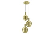 Lampy - EGLO Stars of Light  FRUITERA cluster pendant brushed brass - 390465