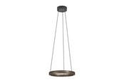 Lampy - EGLO Stars of Light TRABUCO pendant Ø550 mm, black/brown - 390451