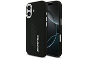 Telefon - Pokrowiec i etui - Mercedes AMG Silicone Oversize Rhombs MagSafe Case for iPhone 17 - Black - 3666339542146
