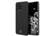 Telefon - Pokrowiec i etui - Mercedes Silicone Line Case for Samsung Galaxy S20 Ultra - Black - 3700740473580