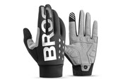 Akcesoria rowerowe - Rockbros cycling gloves insulated long size: XL - black and gray - 8386824304541