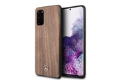 Telefon - Pokrowiec i etui - Mercedes Wood Line Walnut Case for Samsung Galaxy S20+ - Brown - 3700740473634