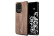 Telefon - Pokrowiec i etui - Mercedes Wood Line Walnut Case for Samsung Galaxy S20 Ultra - Brown - 3700740473641
