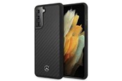 Telefon - Pokrowiec i etui - Mercedes Dynamic Line Case for Samsung Galaxy S21+ - Black - 3700740497937