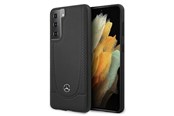 Telefon - Pokrowiec i etui - Mercedes Urban Line Case for Samsung Galaxy S21 - Black - 3700740497685