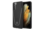 Telefon - Pokrowiec i etui - Mercedes Dynamic Line Case for Samsung Galaxy S21 - Black - 3700740497951