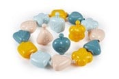 Zabawki dla niemowlat - Ecoiffier Nesting beads 16 pcs - 7912