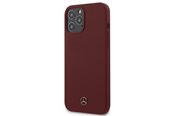 Telefon - Pokrowiec i etui - Mercedes Silicone Line Case for iPhone 12 Pro Max - Red - 3700740483855