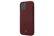 Telefon - Pokrowiec i etui - Mercedes Silicone Line Case for iPhone 12 / iPhone 12 Pro - Red - 3700740483848
