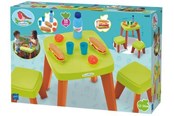Zabawa w udawanie - Ecoiffier Pic-Nic Table Set and Stool - 4620