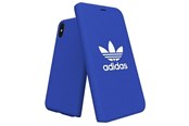 Telefon - Pokrowiec i etui - Adidas OR Booklet Case Canvas for iPhone X/Xs - Blue - 8718846058421