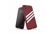 Telefon - Pokrowiec i etui - Adidas OR Moulded PU Suede Case for iPhone X / XS - burgundy - 8718846064842