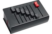 Instrumenty muzyczne i dla DJ'a - Algam Lighting 6-kanałowy akumulatorowy mikser oświetleniowy - LAL DMX6-PLUS