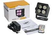 Instrumenty muzyczne i dla DJ'a - Algam Lighting 4 x 4W RGB+WW Par LED na baterii - IP65 - LAL EVENTPAR44-QUAD-IP
