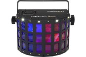 Instrumenty muzyczne i dla DJ'a - Algam Lighting Efekt świetlny Derby LED 2-w-1 ze stroboskopem - HELIOS II derby and stroboscope LED projector