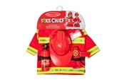 Zabawa w udawanie - Melissa & Doug Role Play Costume Set Fire Chief - 6075173