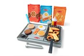 Zabawa w kuchnie i akcesoria - Melissa & Doug Water Wow! Flip & Fry Grilled To-Go Meal Set - 6074893