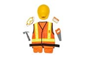 Zabawa w udawanie - Melissa & Doug Role Play Costume Set Construction Worker - 6075145