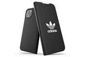 Telefon - Pokrowiec i etui - Adidas OR Booklet Case BASIC for iPhone 13 - Black & White - 8718846095457