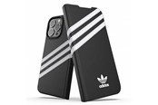 Telefon - Pokrowiec i etui - Adidas OR Booklet Case PU for iPhone 13 Pro / iPhone 13 - Black & White - 8718846095693