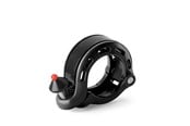 Akcesoria rowerowe - Rockbros 34210028001 Q-shaped bicycle bell - black - Rockbros-34210028001