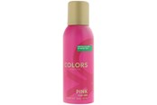 Perfumy i zapachy - Benetton Pink Deodorant Spray Floral and Fruity Notes 150 ml - 8433982003721