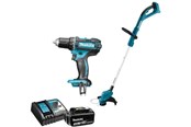 Narzędzia - Makita DLX2489 Cordless Tool Set 18V - DLX2489