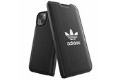 Telefon - Pokrowiec i etui - Adidas OR Booklet Case BASIC for iPhone 14 - Black & White - 8718846100069