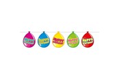 Zabawki - Folat BV Bunting Balloons Happy Birthday 10mtr. - 65500