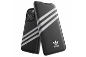 Telefon - Pokrowiec i etui - Adidas OR Booklet Case PU for iPhone 14 Pro - Black and White - 8718846100205
