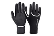 Akcesoria rowerowe - Rockbros Full Waterproof Cycling Gloves Size: L/XL - Black - 8386824304763
