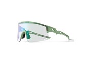 Akcesoria rowerowe - Rockbros Photochromic Cycling Glasses with UV Protection and Corrective Insert - Green - 8386824303599